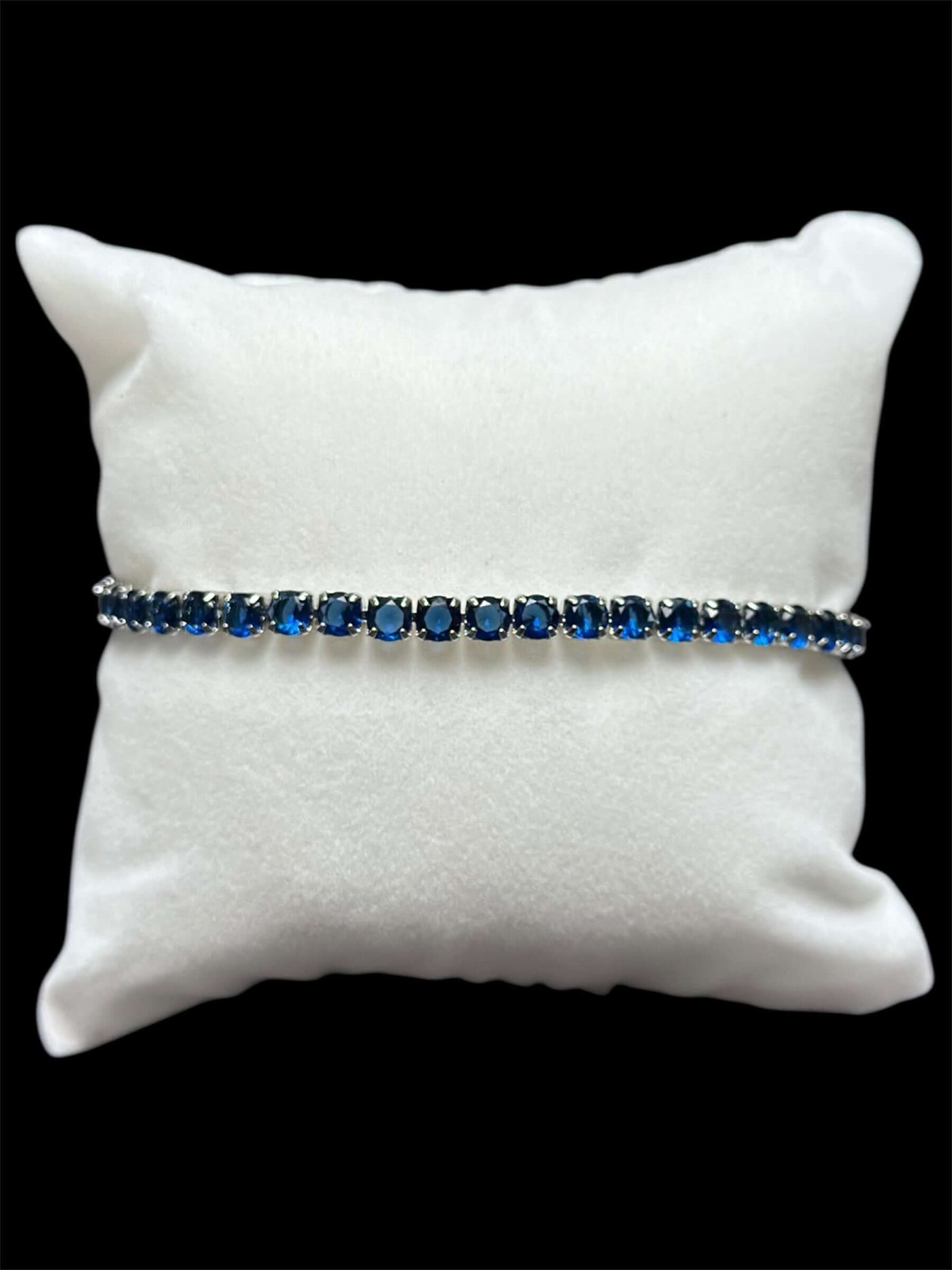 Pulsera Tenis 3 mm Azul All In Men Joyeria
