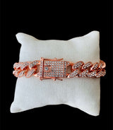 Pulsera Cubana Zirconias 12 mm All In Men Joyeria