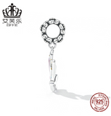 Avele Sterling Silver S925 Color Butterfly Pendant Bracelet Dripping Oil Exquisite Insect Pendant Accessories SCC22
