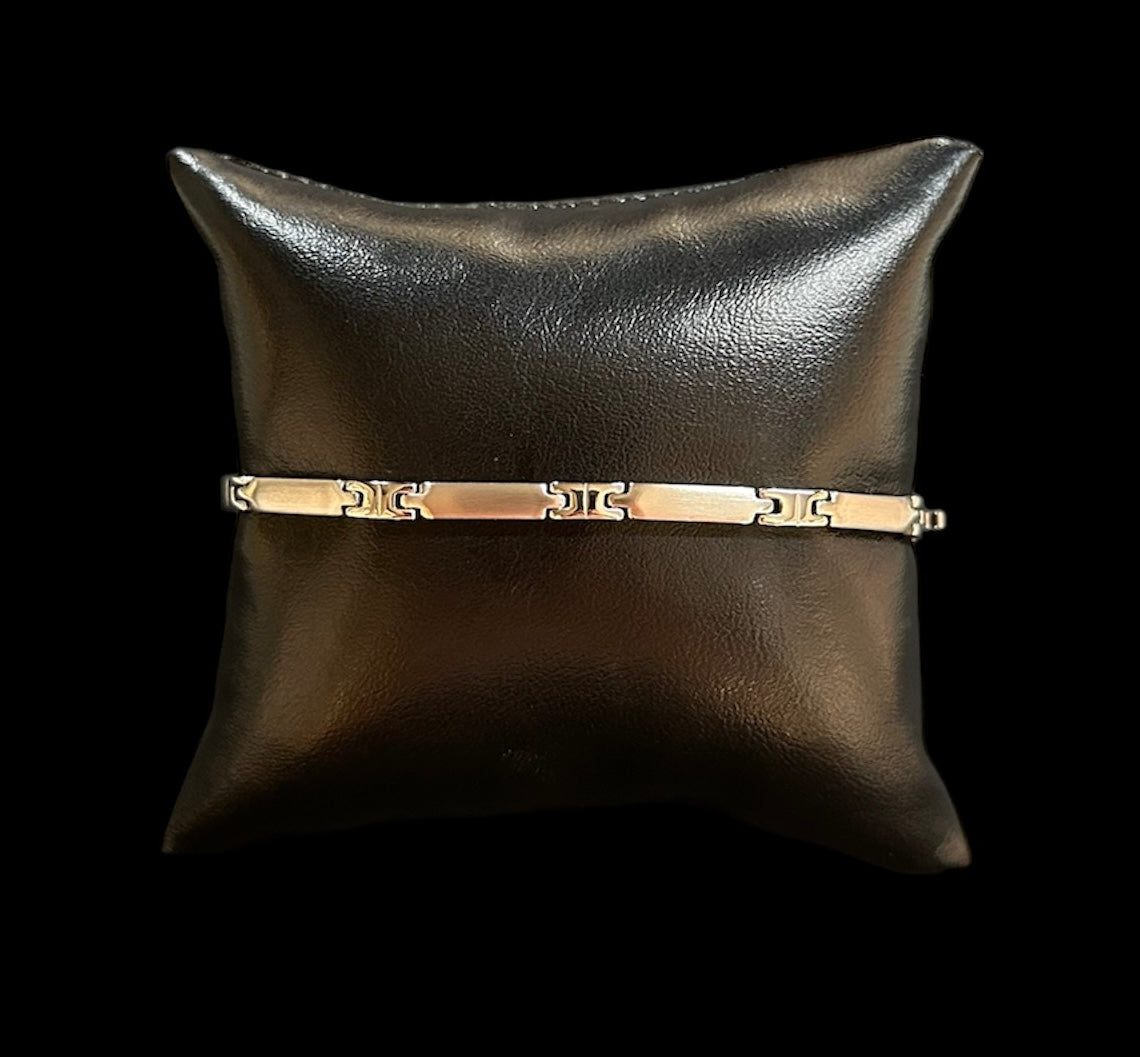 Pulsera Plata Barra Larga All In Men Joyeria