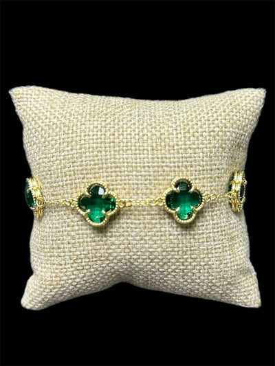 Pulsera VC Oro Laminado Verde All In Men Joyeria