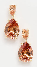 Fashionable earrings with retro and minimalist diamond inlay earrings