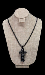 Cadena Cruz Acero Titanio All In Men Joyeria