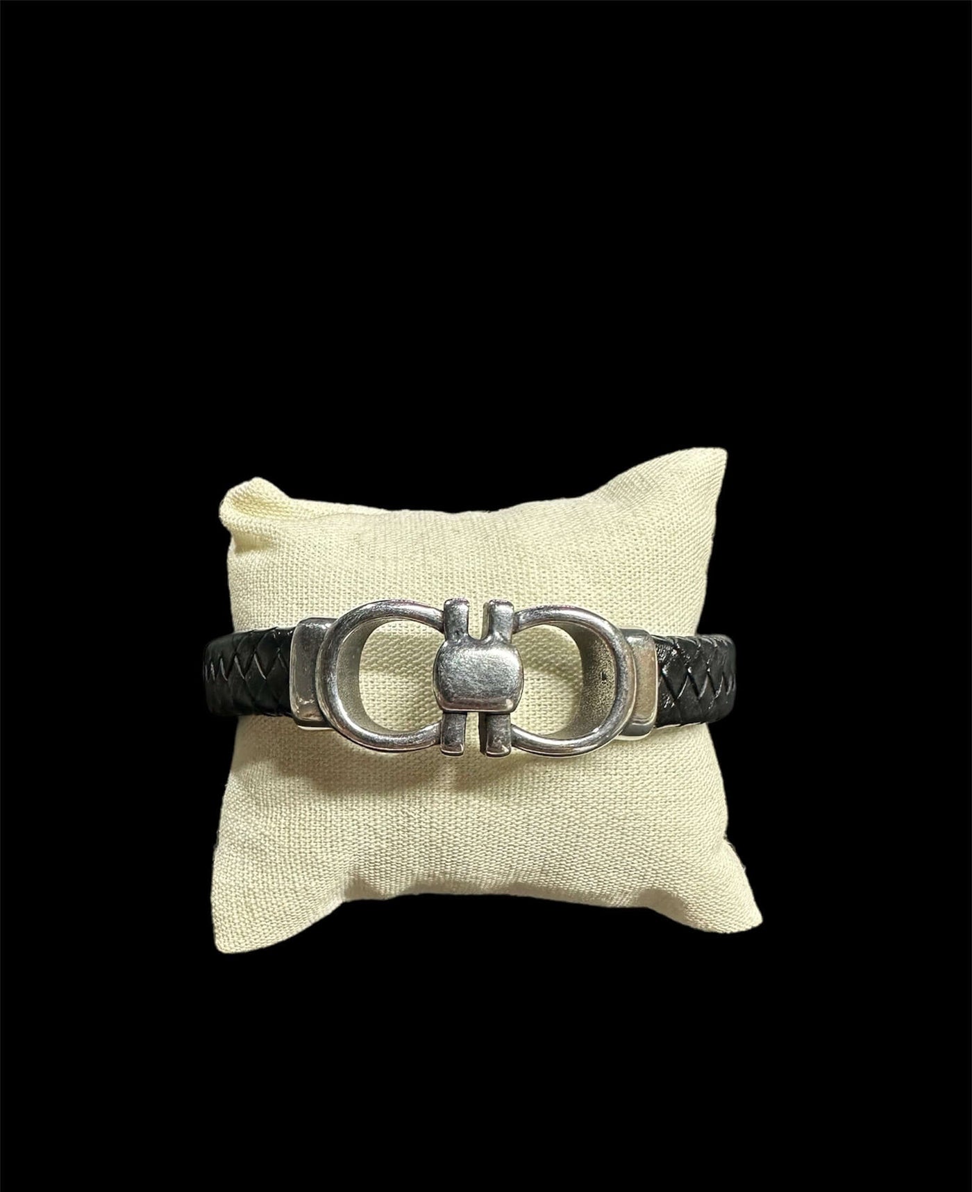 Pulsera FG Negra All In Men Joyeria