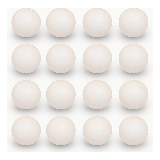 20 Pelotas de Futbolito Blancas