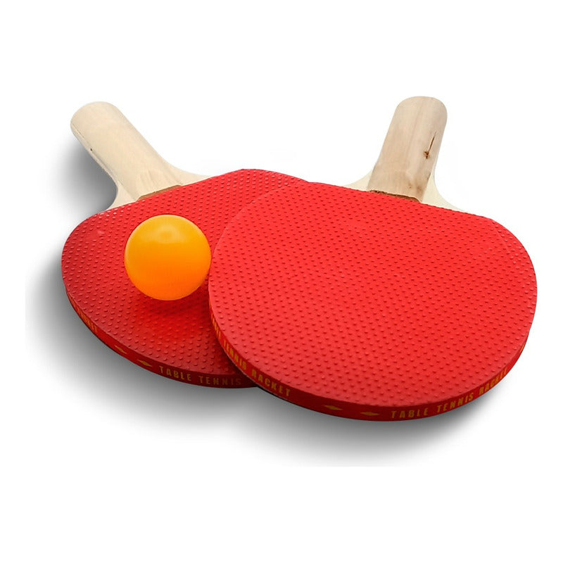 Raquetas de Ping Pong con 3 Pelotas Diversiones Bago