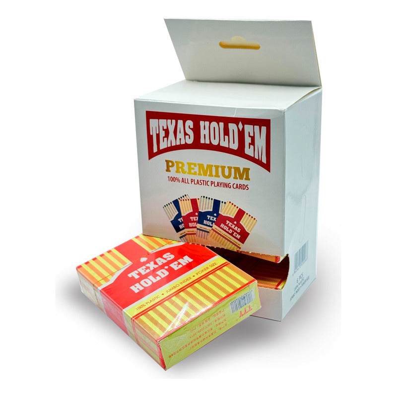 Set de 6 Barajas de Poker Diversiones Bago