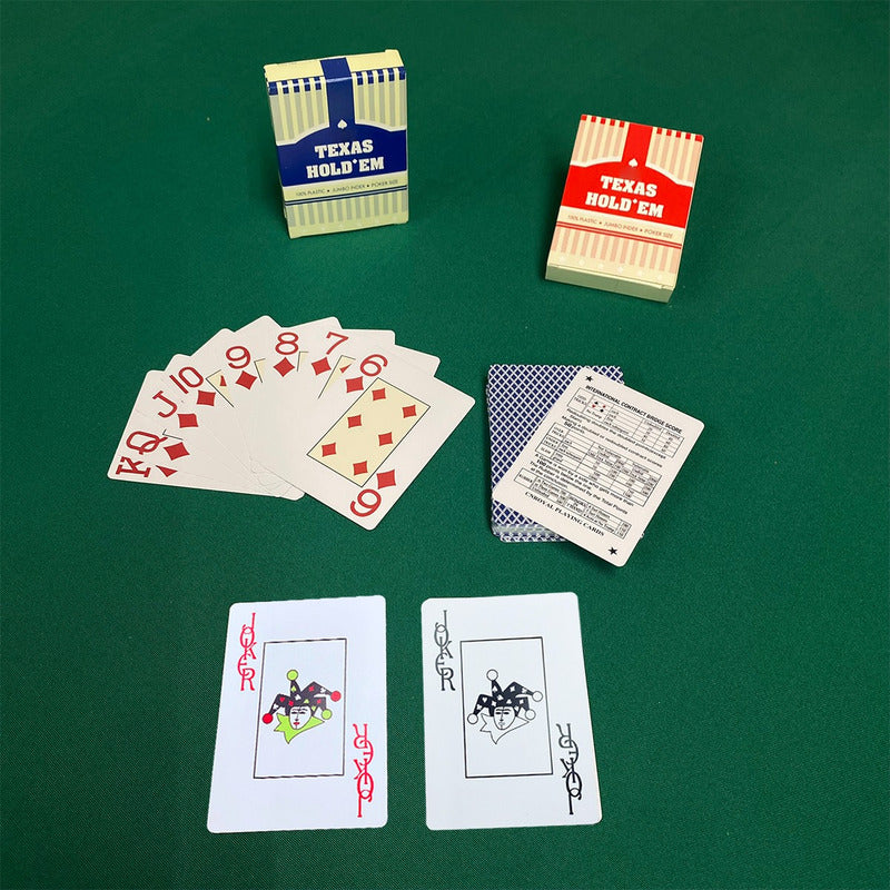 Set de 6 Barajas de Poker Diversiones Bago