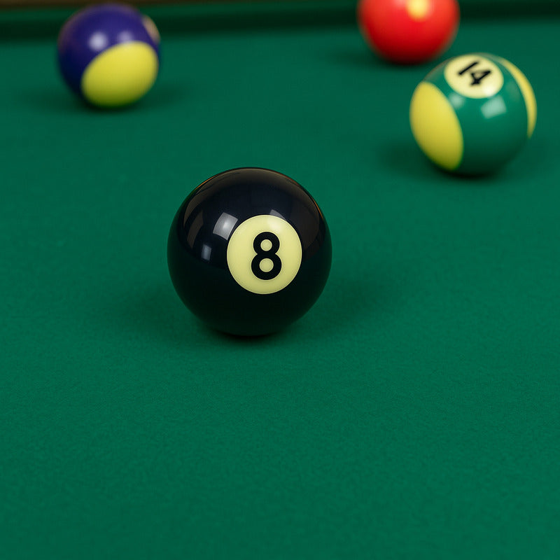 Bola 8 de Billar Negra Diversiones Bago