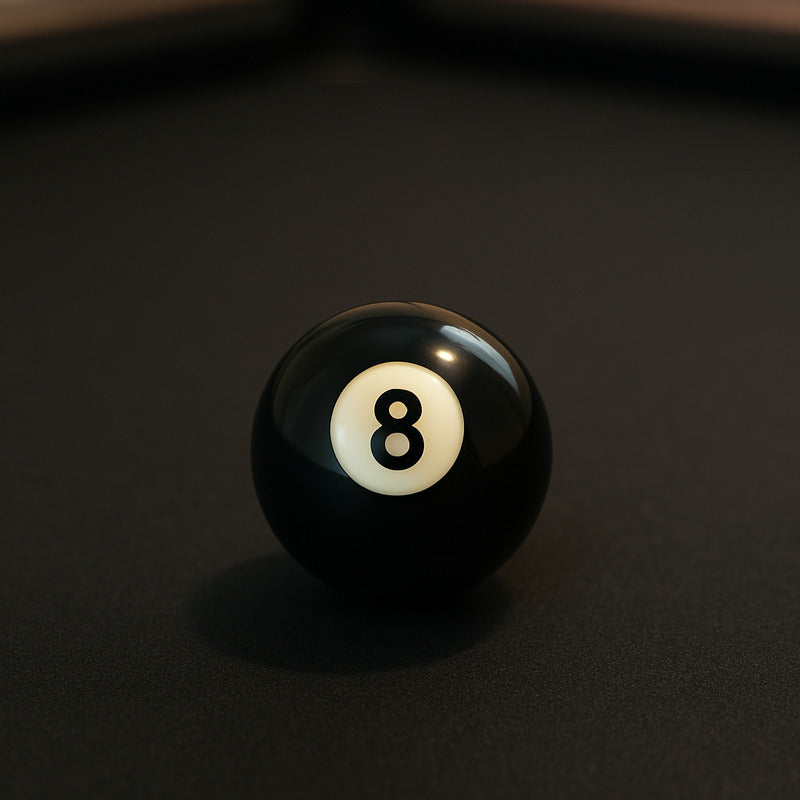 Bola 8 de Billar Negra Diversiones Bago