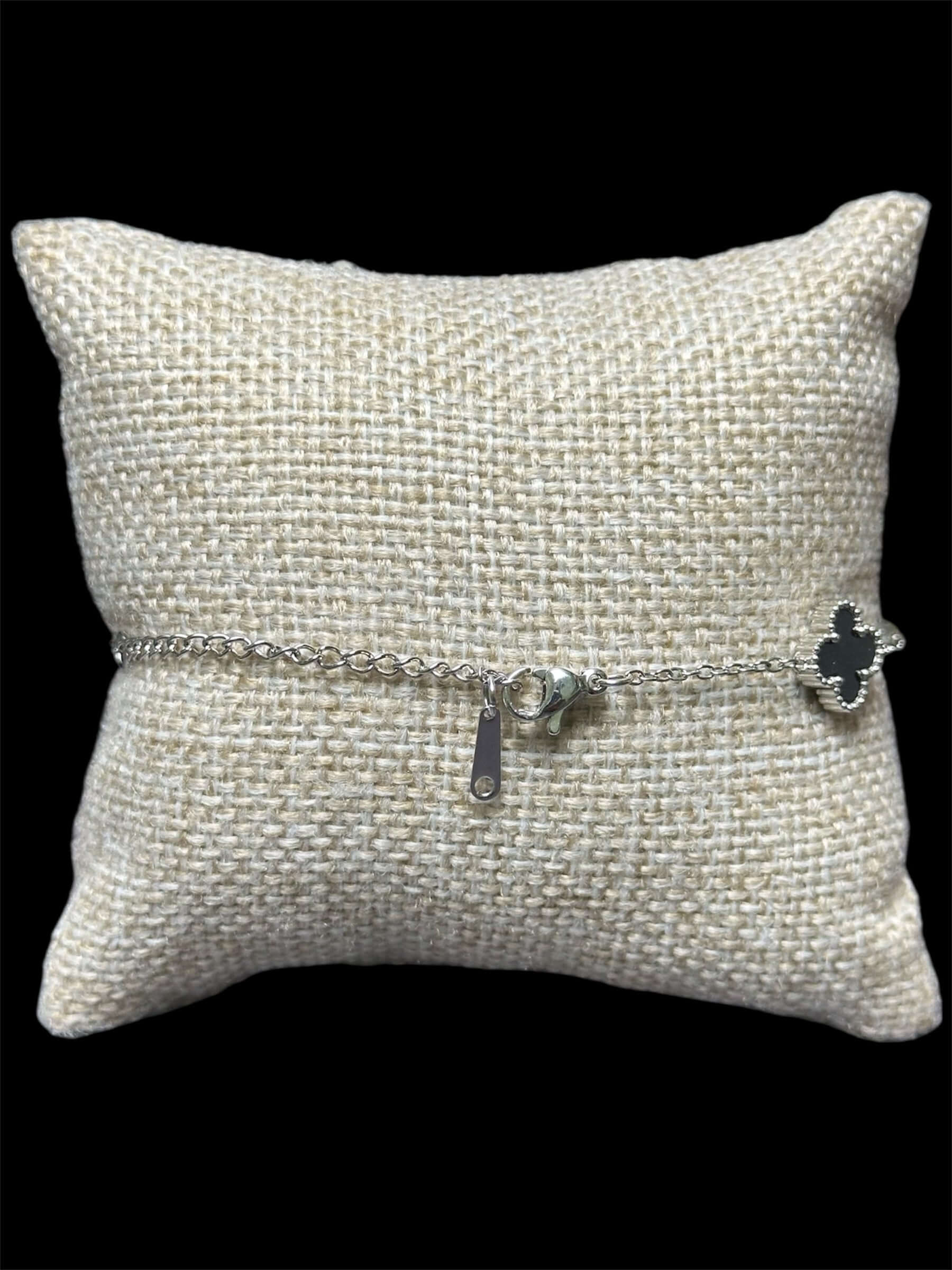 Pulsera VC Negra Plata 10 mm All In Men Joyeria