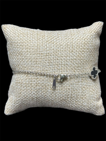 Pulsera VC Negra Plata 10 mm All In Men Joyeria