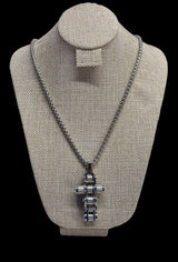 Cadena Cruz Acero Titanio All In Men Joyeria