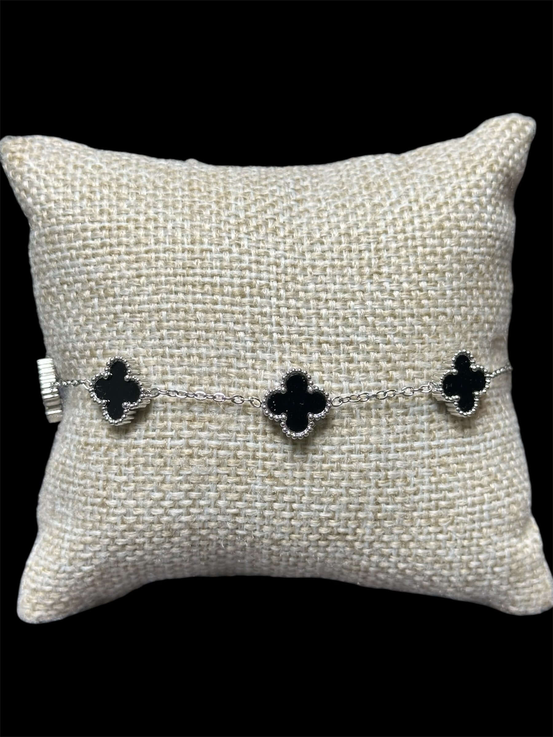 Pulsera VC Negra Plata 10 mm All In Men Joyeria