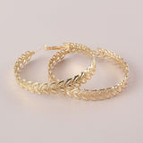 Earrings Fashion Metal Earrings Personality Exaggerated Sexy Hollow Out Earrings