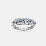 3.6 Carat Moissanite 925 Sterling Silver Ring