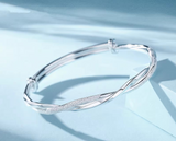 Mobius Ring Bracelet Women Jewelry Fashion Solid Push Pull Couple Bracelet Youth Bracelet Birthday Gift