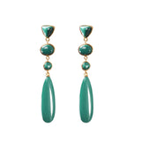 Slender earrings, minimalist women's fashion earrings