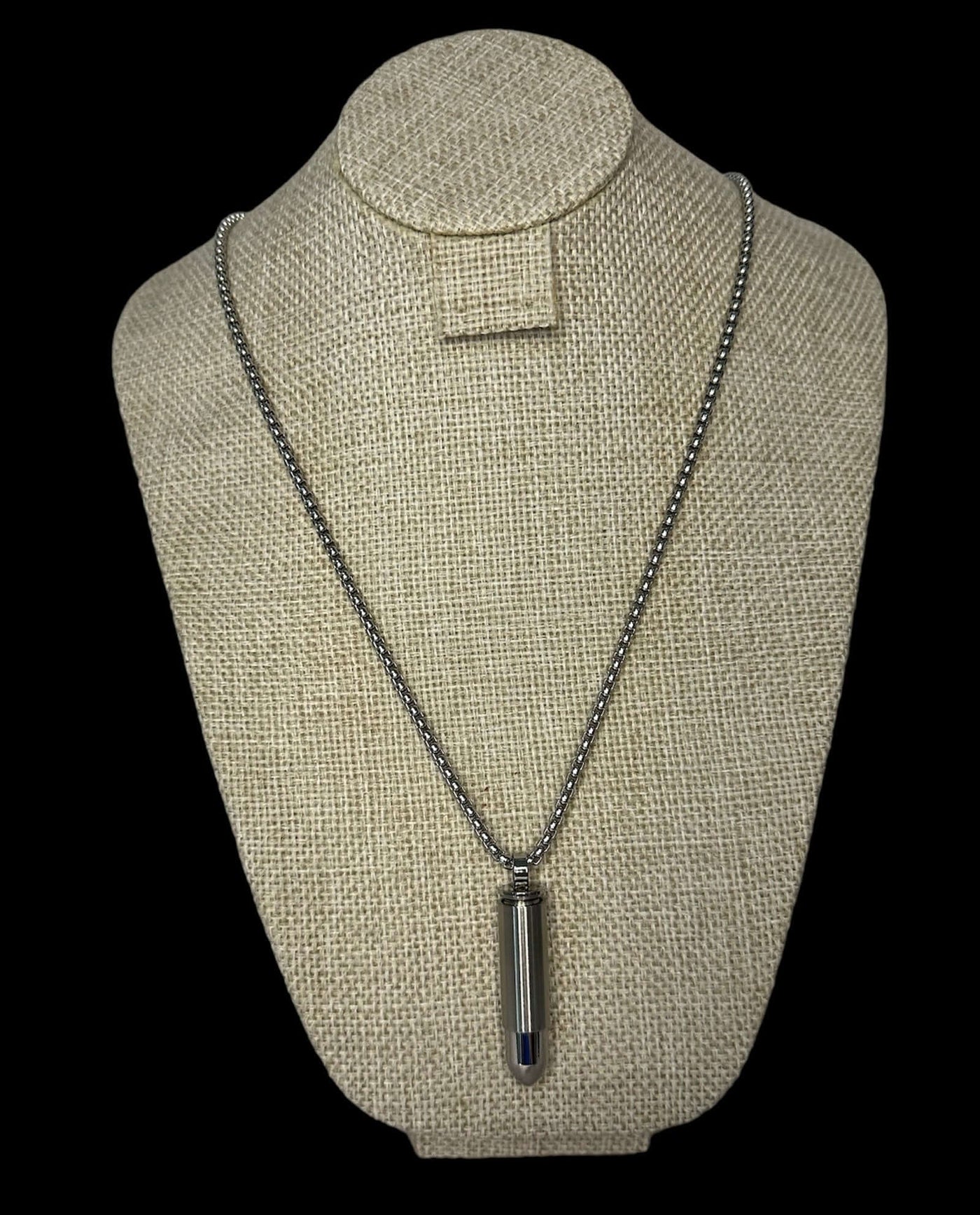 Cadena Bala Acero Inoxidable All In Men Joyeria