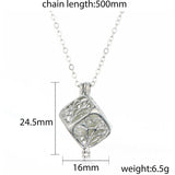 Tree Of Life Dark Luminous Necklaces Silver Color Chain Necklace Glowing in Dark Pendant Necklaces Collares Maxi Choker Jewelry