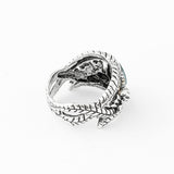 Lord of the Rings Aragorn Ring with Gemstone Men's Ring Cosplay Costume Accessory Jewelry for Men