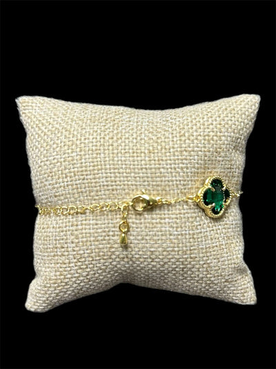Pulsera VC Oro Laminado Verde All In Men Joyeria