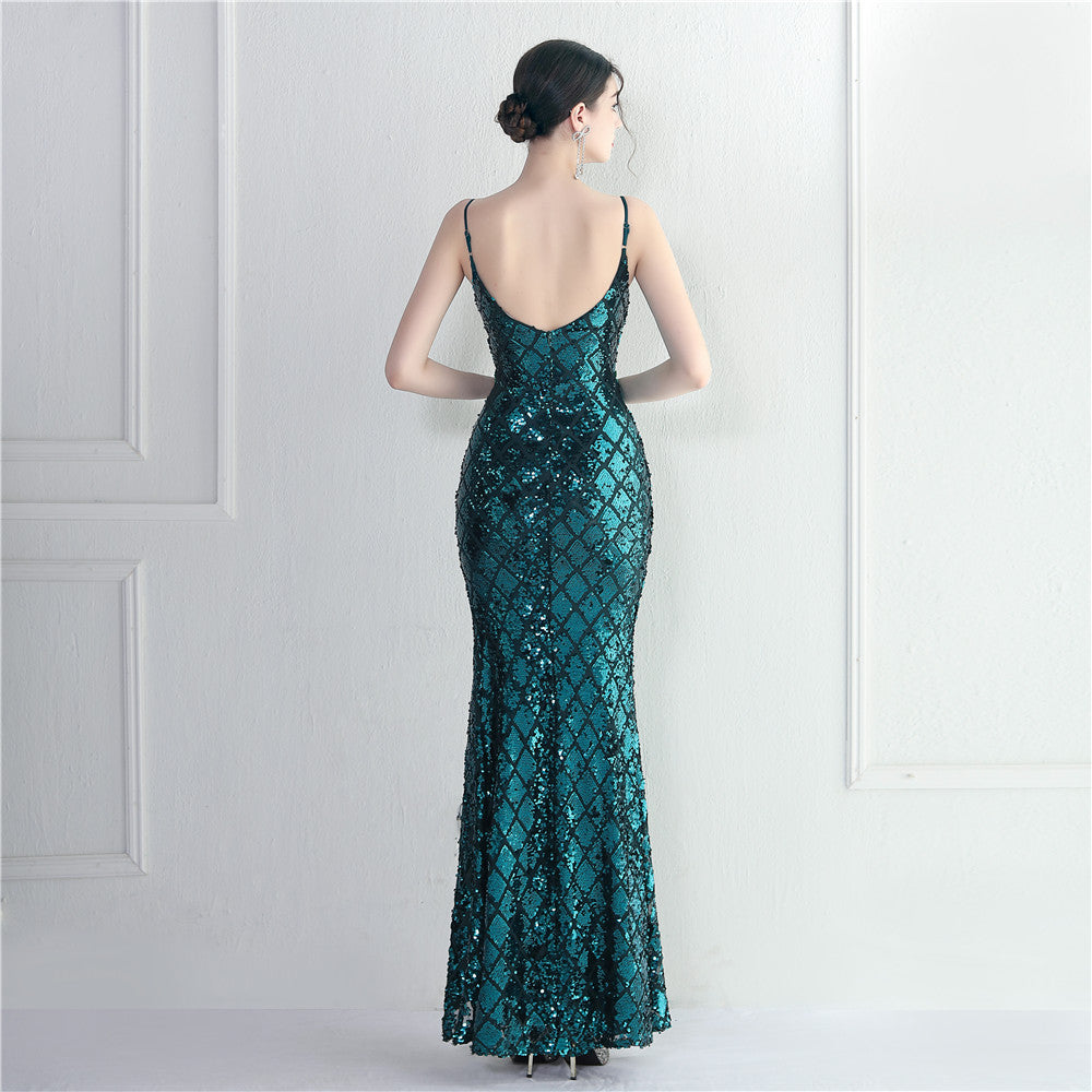 Vestido Largo Fiesta EV602 Emma Velazquez