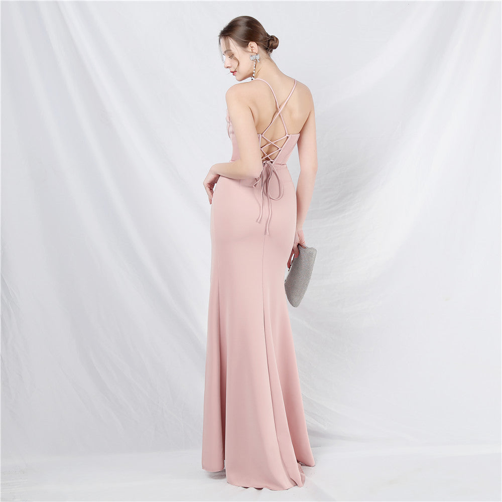 Vestido Largo  Fiesta EV711 Emma Velazquez