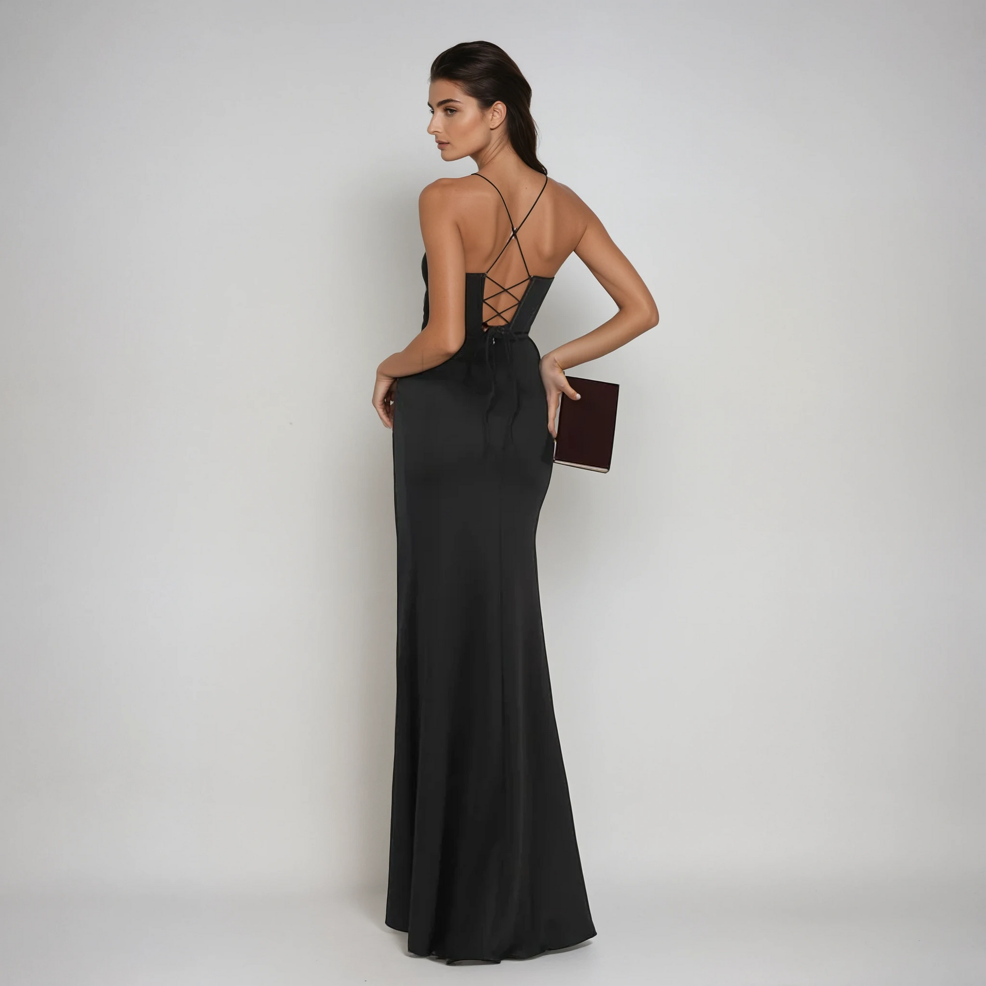 Vestido Largo  Fiesta EV711 Emma Velazquez