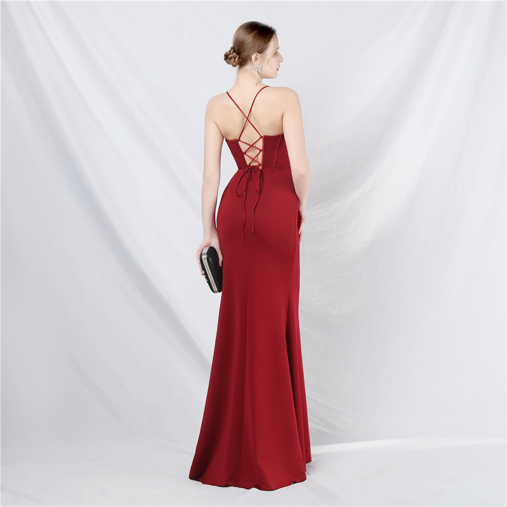 Vestido Largo  Fiesta EV711 Emma Velazquez