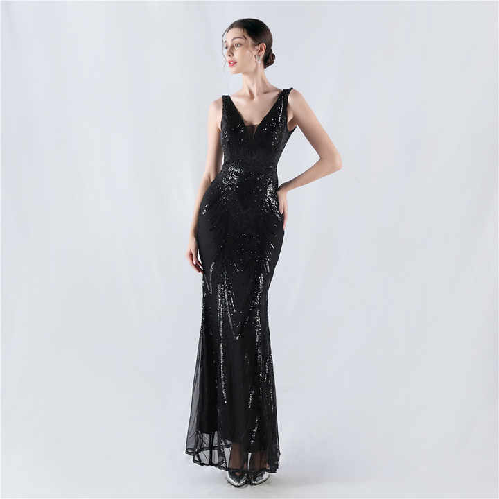 Vestido Largo Fiesta EV803 Emma Velazquez