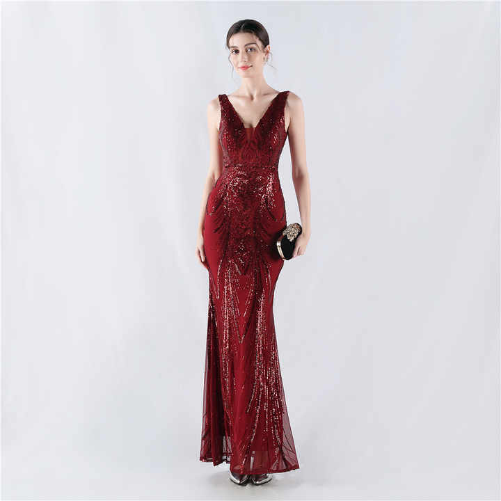 Vestido Largo Fiesta EV803 Emma Velazquez