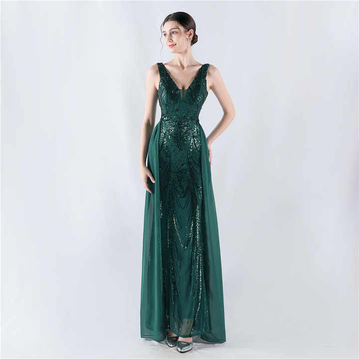 Vestido Largo Fiesta EV803 Emma Velazquez