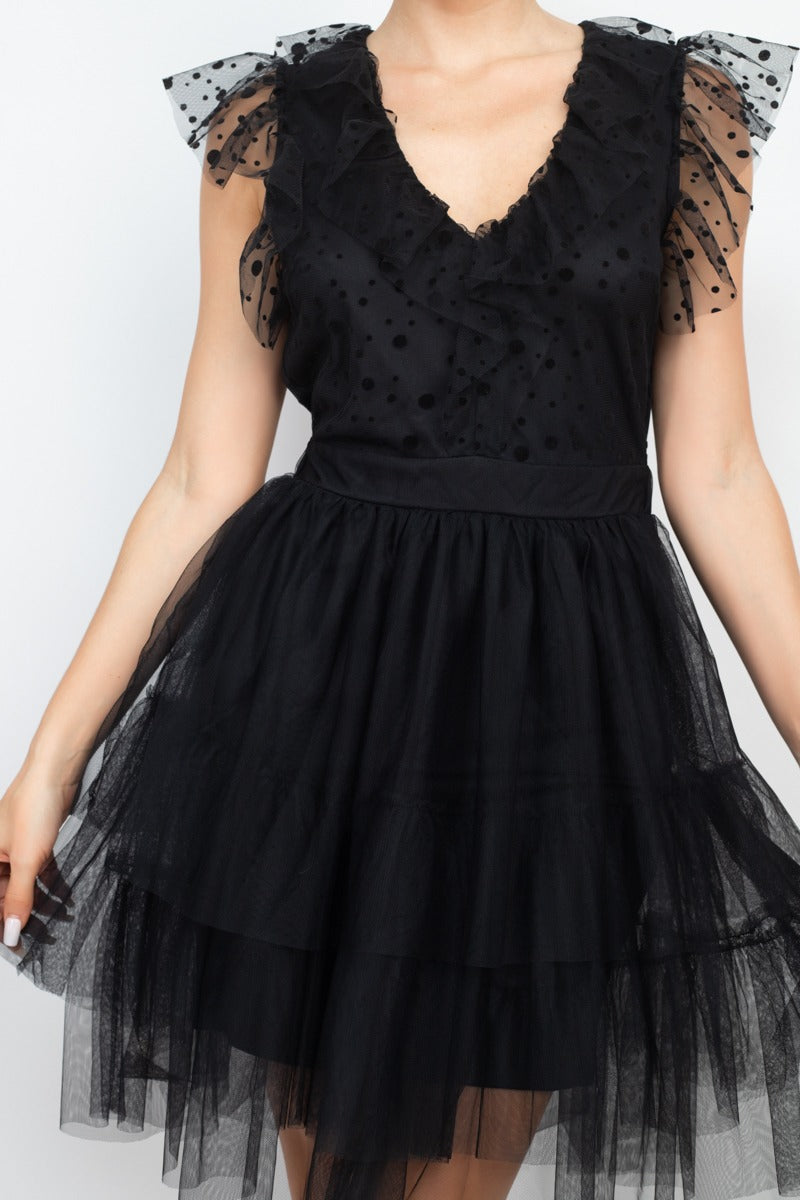 Vestido Fiesta Corto EV882 Emma Velazquez