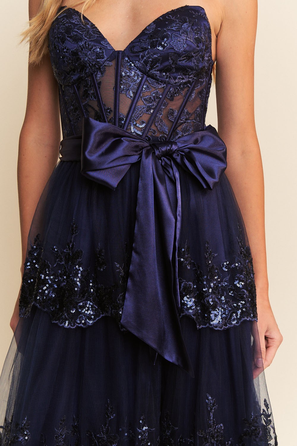Vestido Largo Fiesta EV886 Emma Velazquez