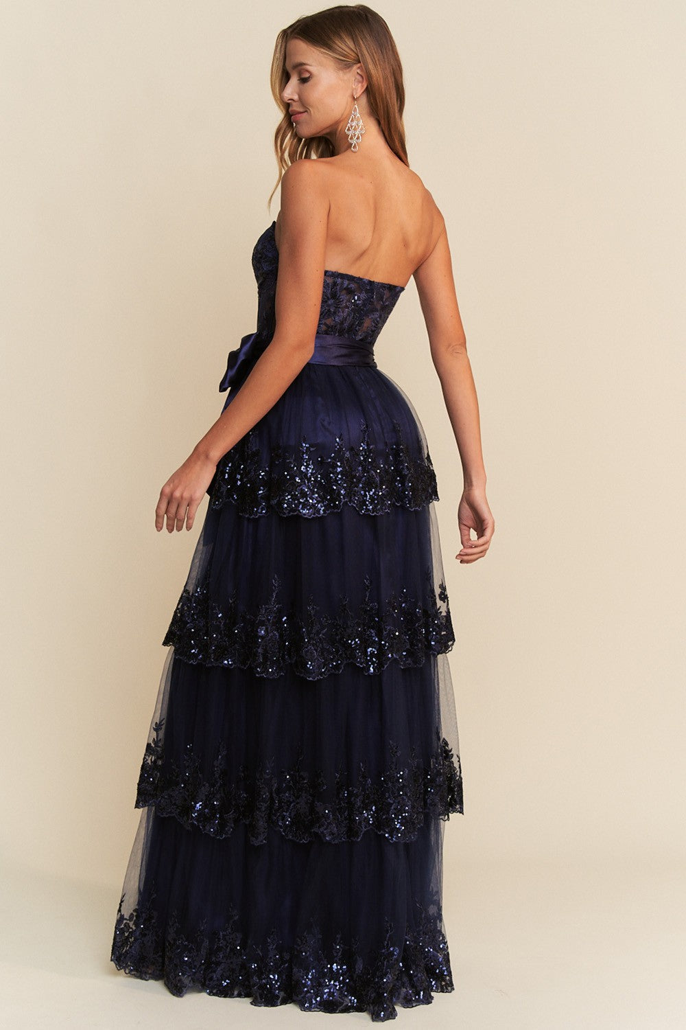 Vestido Largo Fiesta EV886 Emma Velazquez