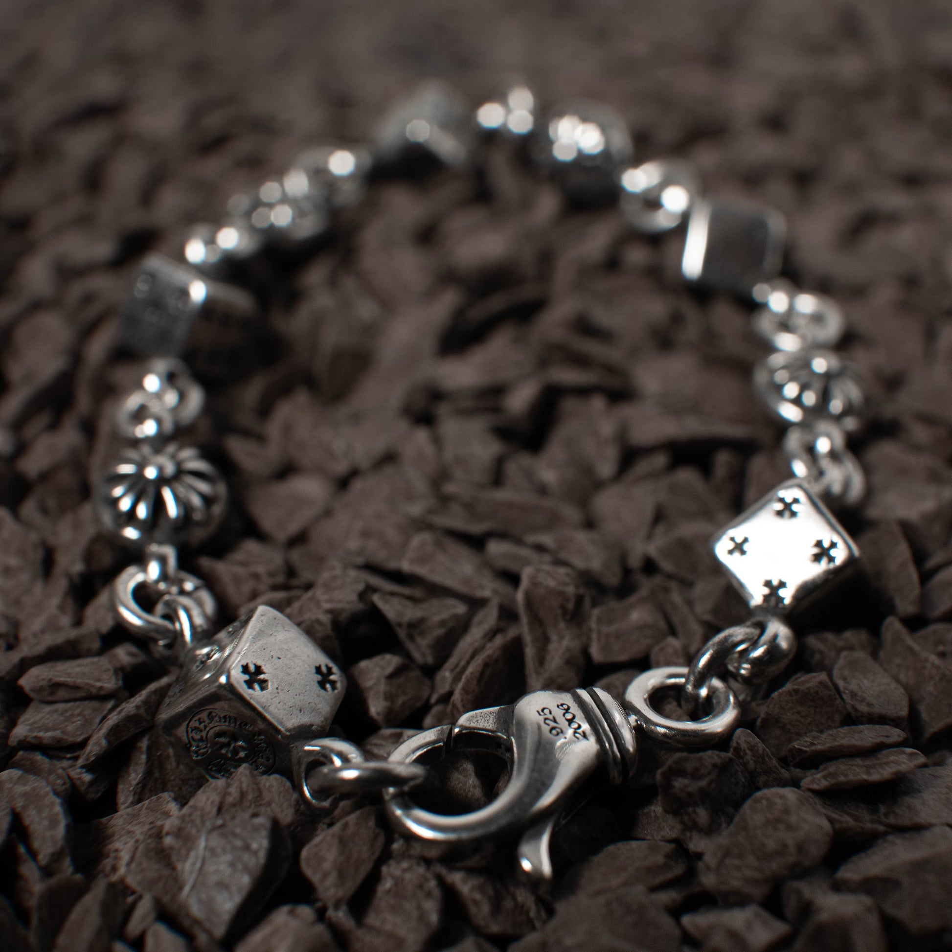 Brazalete Chrome Hearts Charms PALESSI