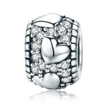 Avele Shine My Heart S925 Sterling Silver Spacer Beads Star-shaped Diamond Spacer Beads Y SCC798