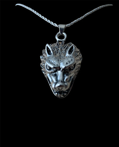 Dije Lobo Plata 2 All In Men Joyeria