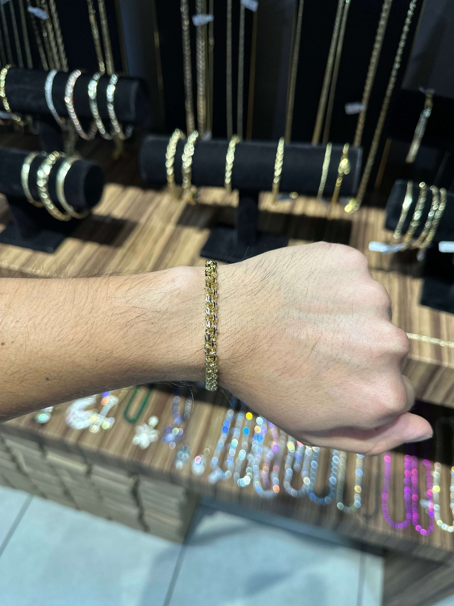 Pulsera Tejido Chino 6 mm All In Men Joyeria