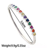 Fashion Colorful Love Zircon Bracelet