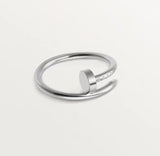 Ring design for women with a minimalist feel, ring punk