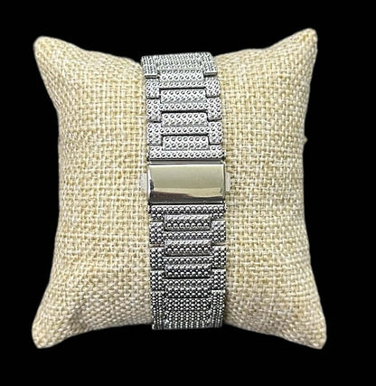 Reloj Clasico Zirconias Plata All In Men Joyeria