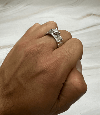 Anillo Plata Dragon All In Men Joyeria