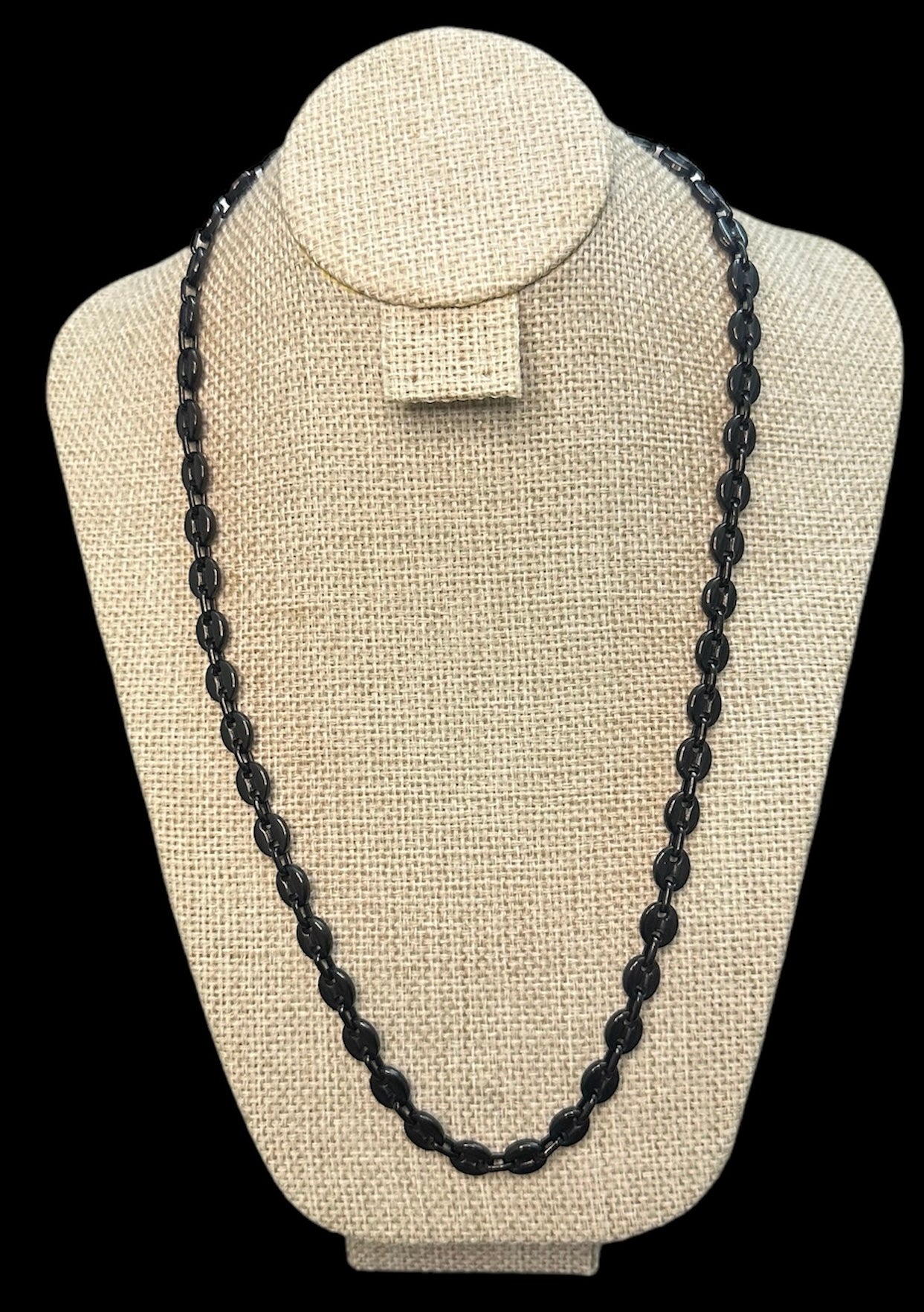 Cadena Negra Conchas All In Men Joyeria