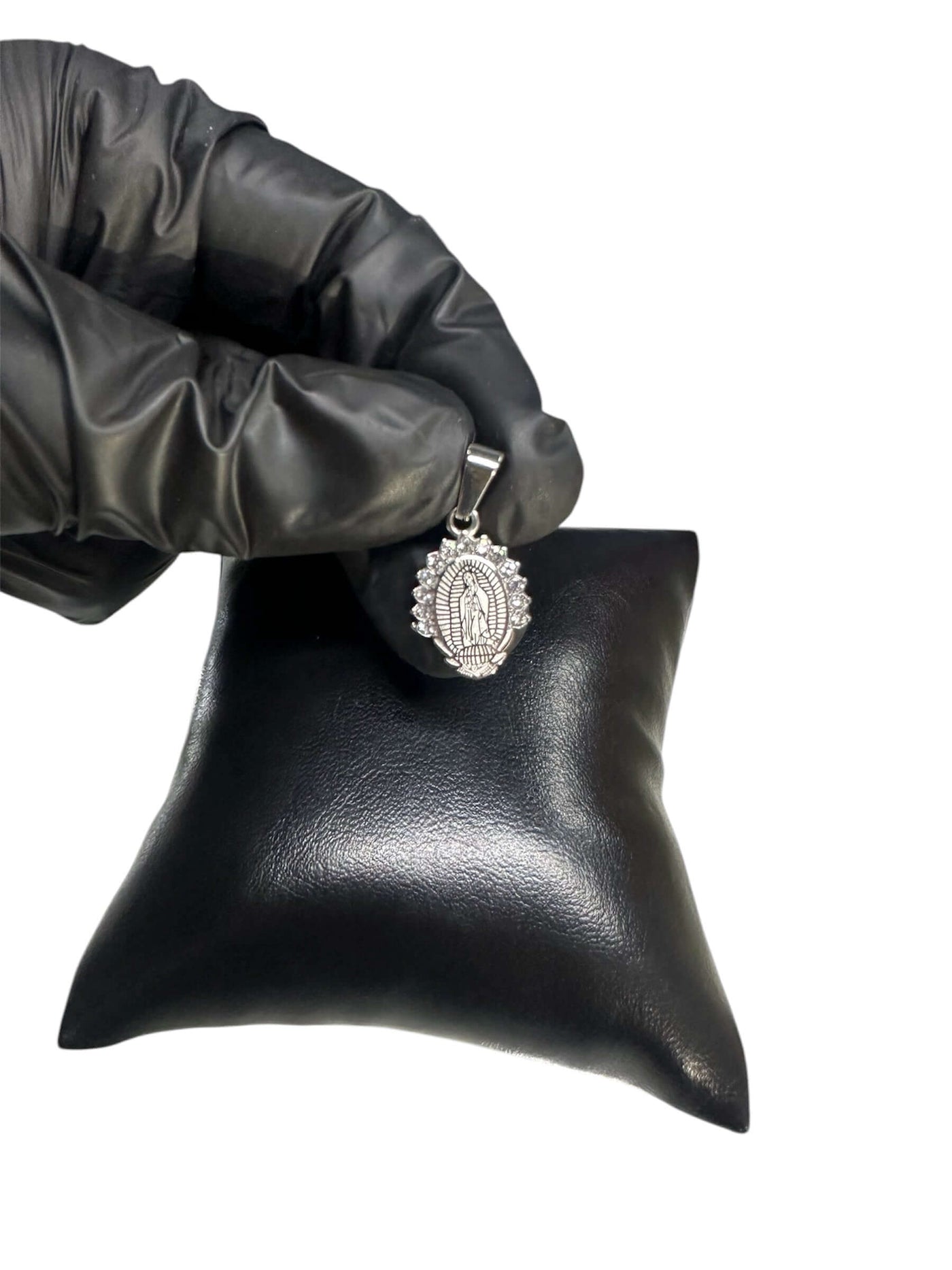 Dije Virgen de Guadalupe Plata 2.5 cm All In Men Joyeria