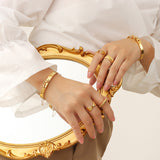Chain Fringe Buckle Bracelet