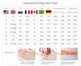 New square inlaid zircon two-piece ring ladies jewelry couple set ring