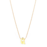 26 letter pendant necklace collarbone chain