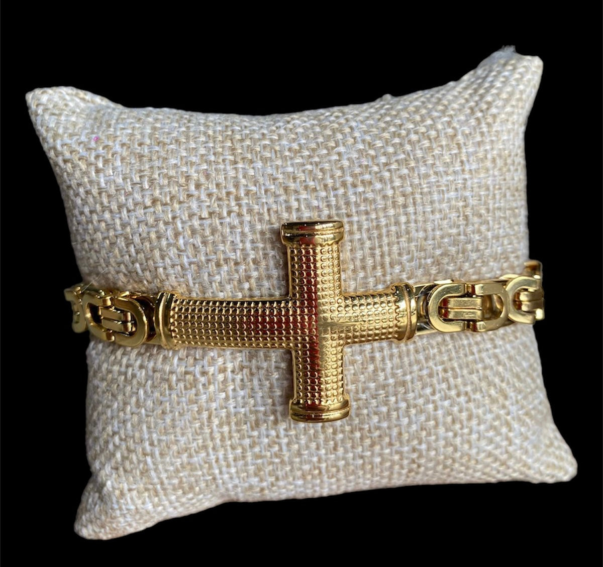 Pulsera Cruz Acero Inoxidable All In Men Joyeria